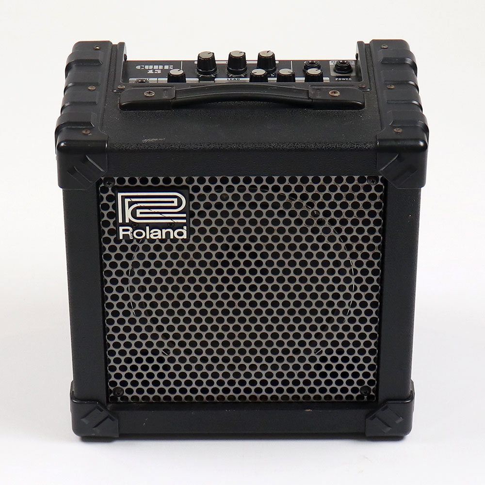【中古】 ギターアンプ ROLAND CUBE-15 ローランド キューブ 4種類のアナログ歪み回路搭載