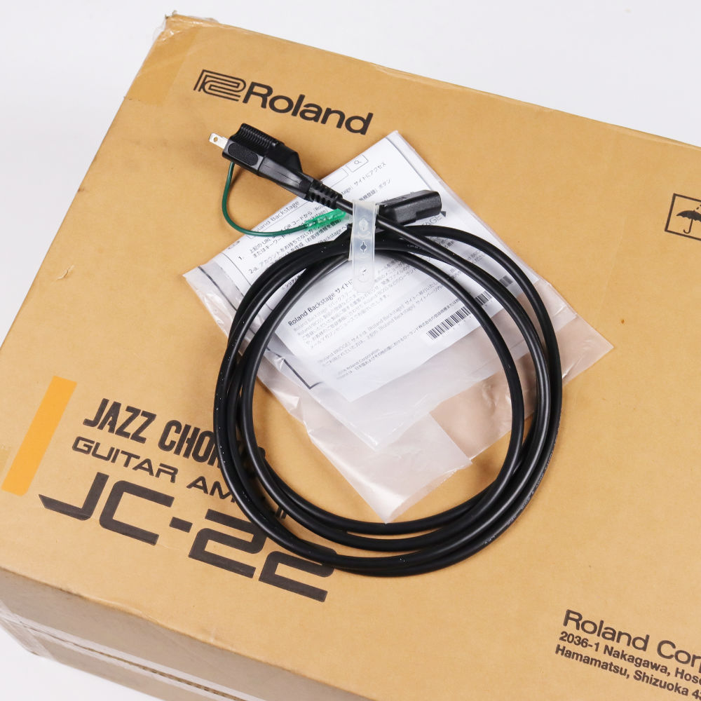 【中古】 ROLAND JC-22 Jazz Chorus Guitar Amplifier ジャズコーラス ギターアンプ 付属品画像