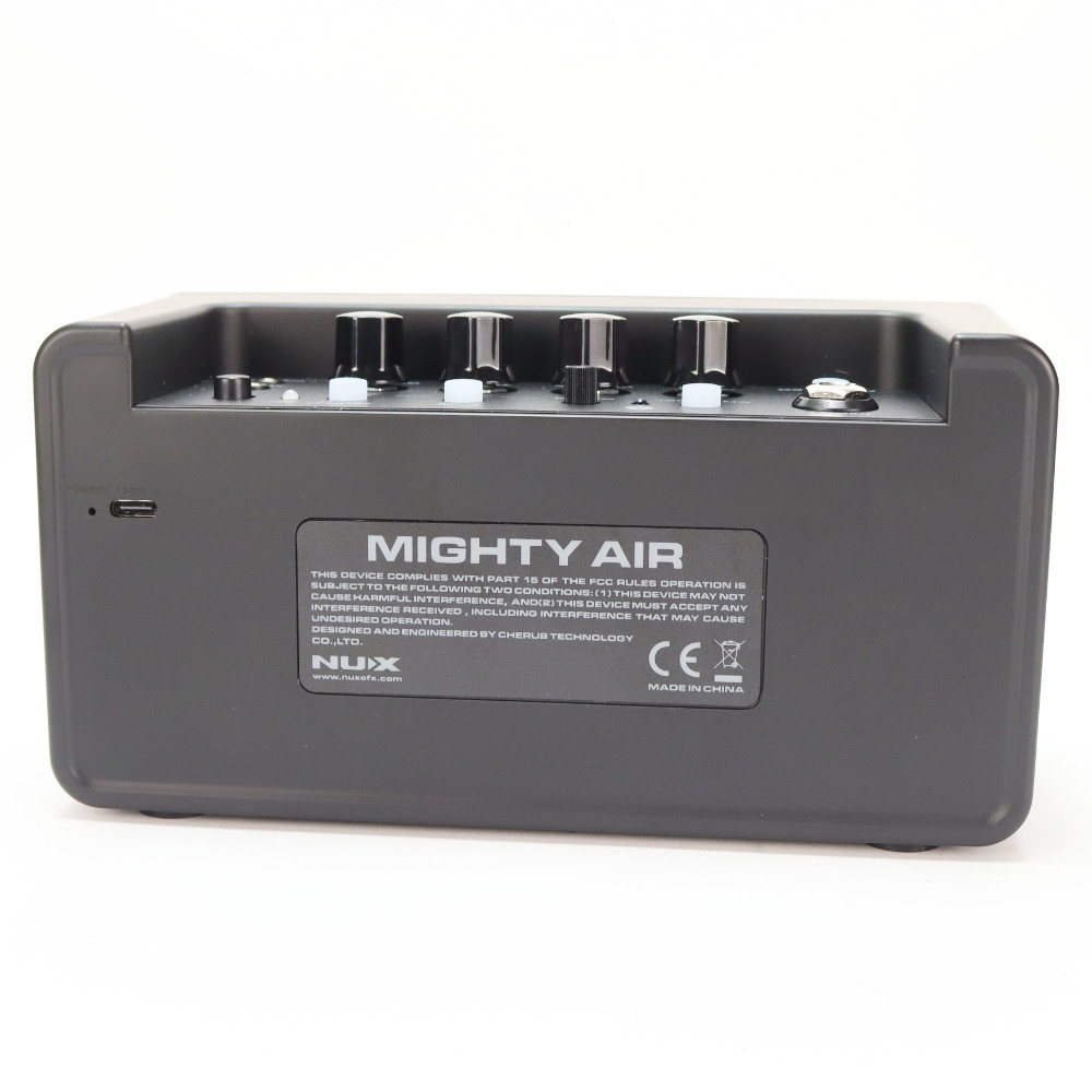 【中古】 小型ギターアンプ NUX ニューエックス Mighty Air ワイヤレス 小型ギターアンプ コンボ 本体画像 裏