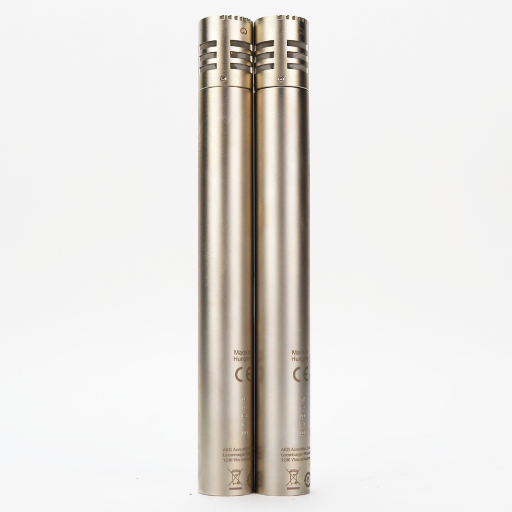 【中古】 マイク AKG C451B Pair ペア コンデンサーマイクロフォン 2本セット 451 シゴイチ アカゲ 本体画像 裏