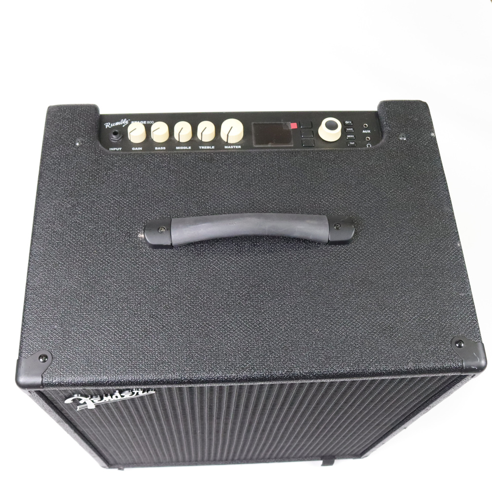 【中古】 ベースアンプ Fender Rumble Stage 800 10インチスピーカー2発搭載 400W出力 ベースコンボアンプ 取手