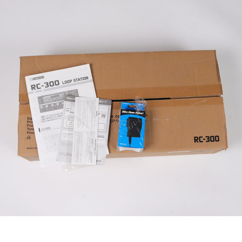 【中古】ルーパー エフェクター BOSS RC-300 Loop Station ループエフェクター 付属品