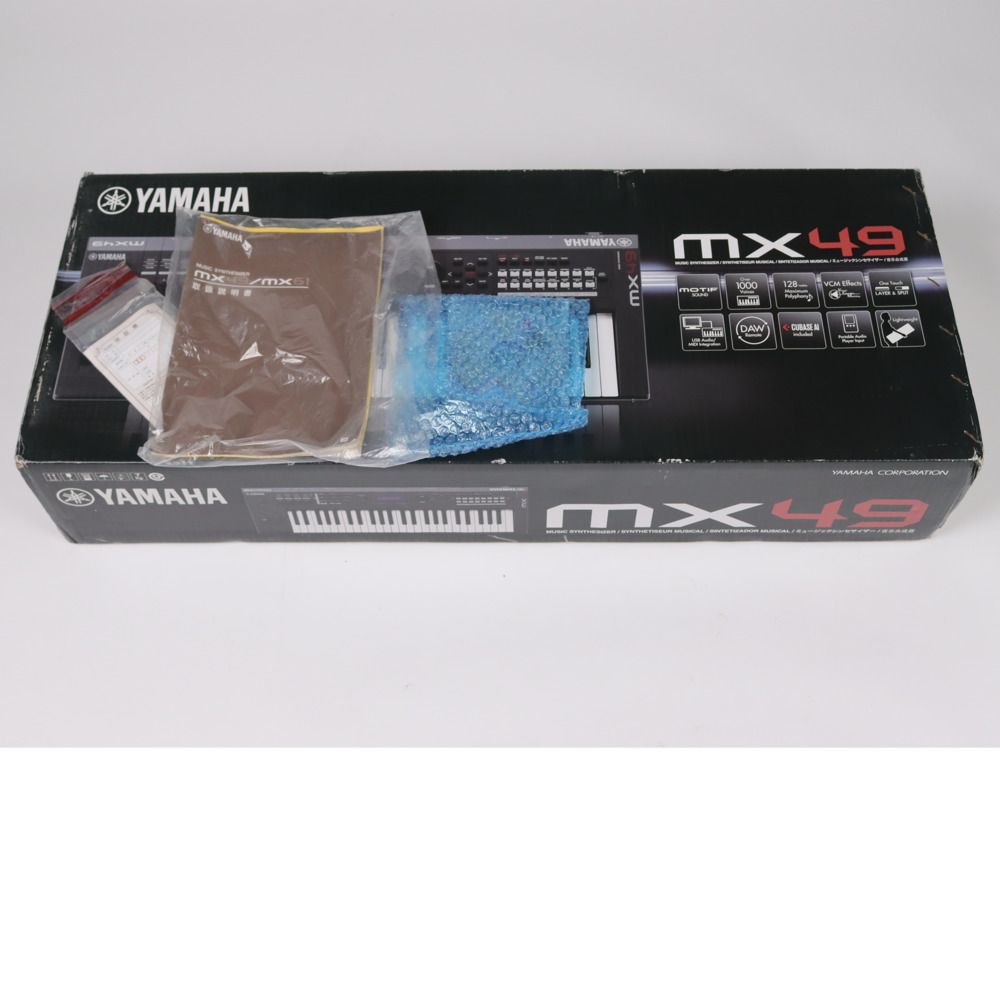 【中古】 ヤマハ YAMAHA MX49 BK シンセサイザー 付属品