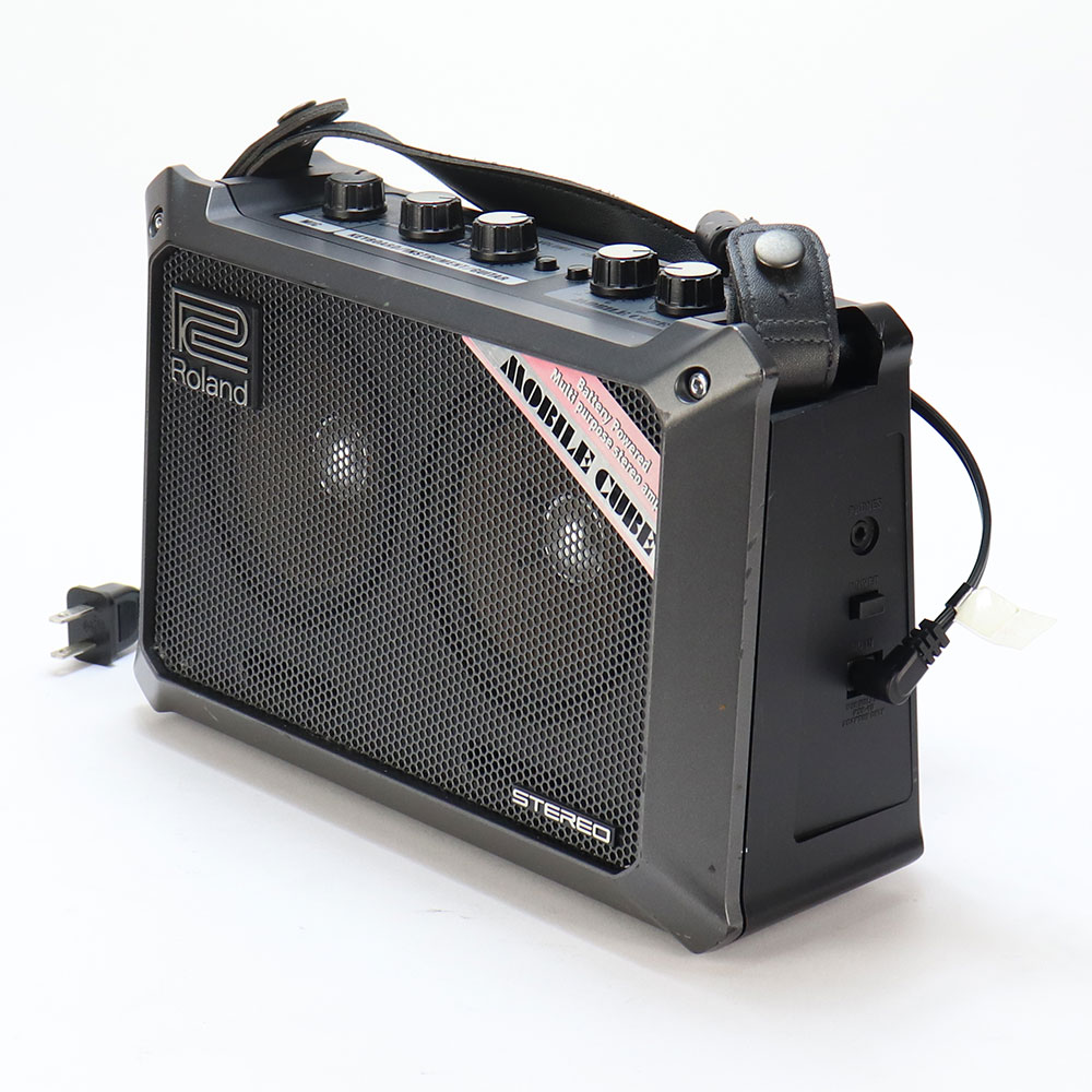 【中古】 ポータブルアンプ ROLAND ローランド MOBILE CUBE モバイルキューブ 全体