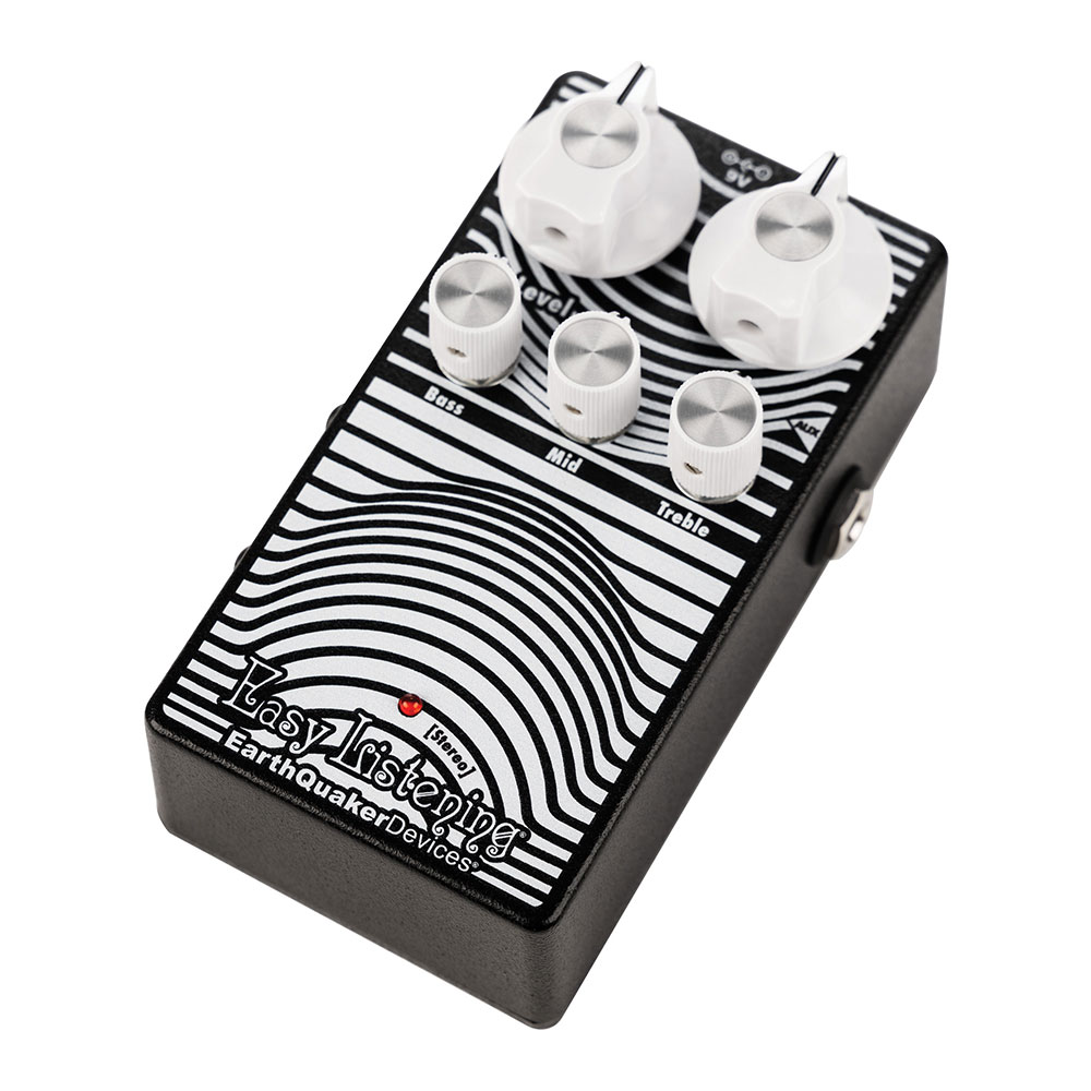 EarthQuaker Devices アースクエイカーデバイセス EQD Easy Listening Stereo アナログステレオプリアンプ キャビネットシミュレーター 全体