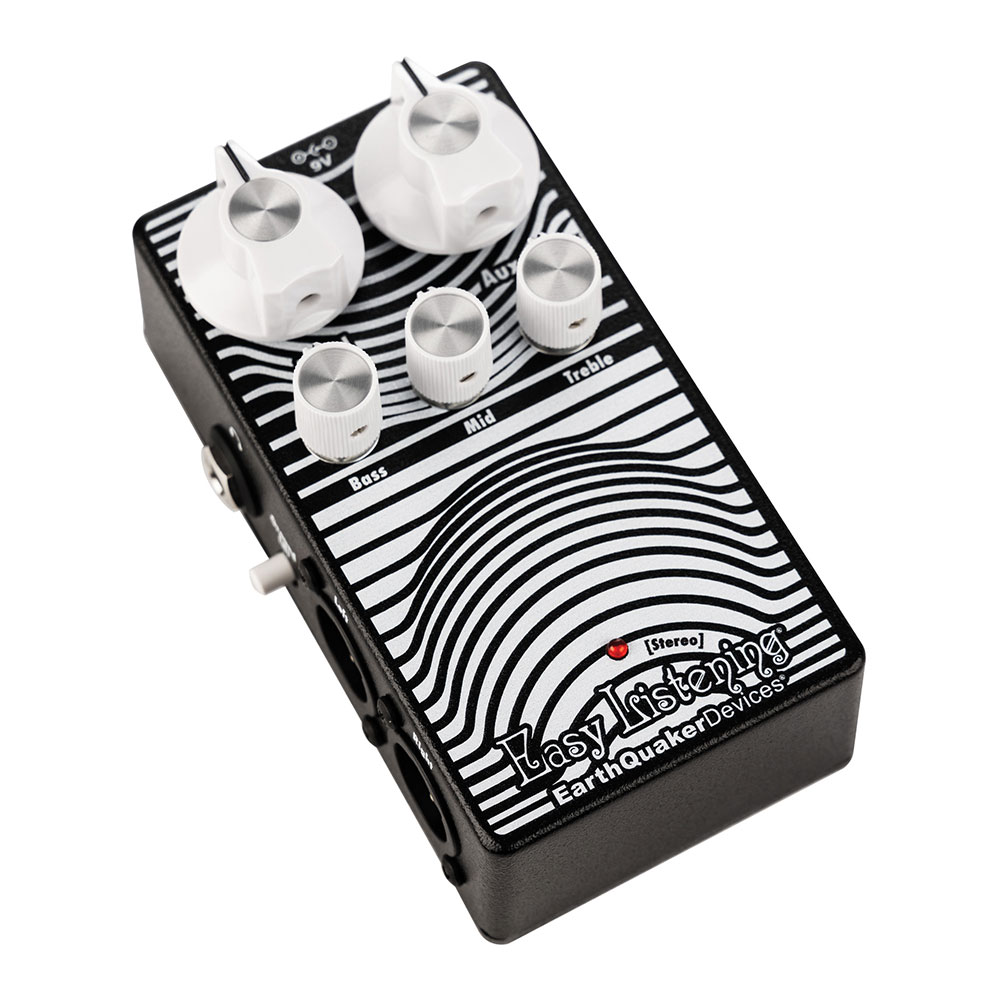 EarthQuaker Devices アースクエイカーデバイセス EQD Easy Listening Stereo アナログステレオプリアンプ キャビネットシミュレーター 全体