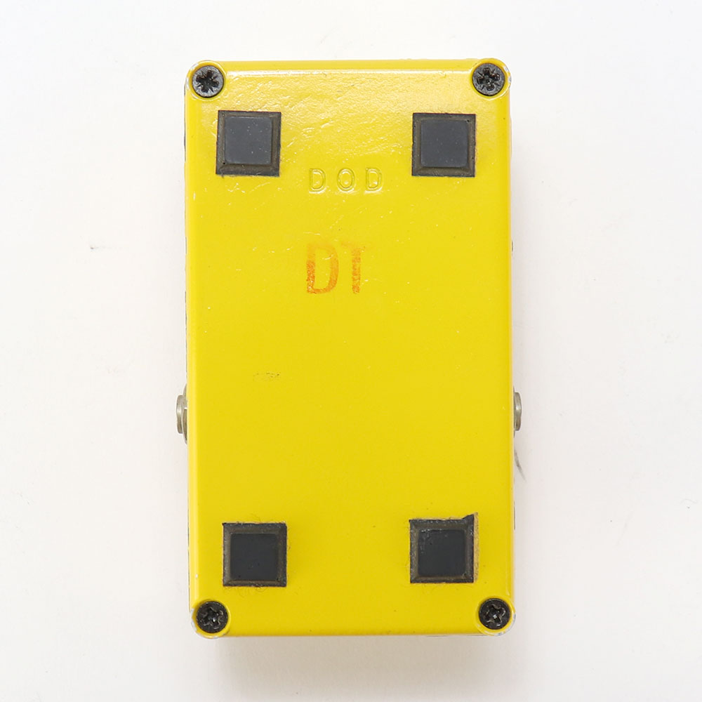 【中古】 DOD OVERDRIVE PREAMP 250 Reissue LEDなし 3.5mm DCジャック オーバードライブ ギターエフェクター 裏面