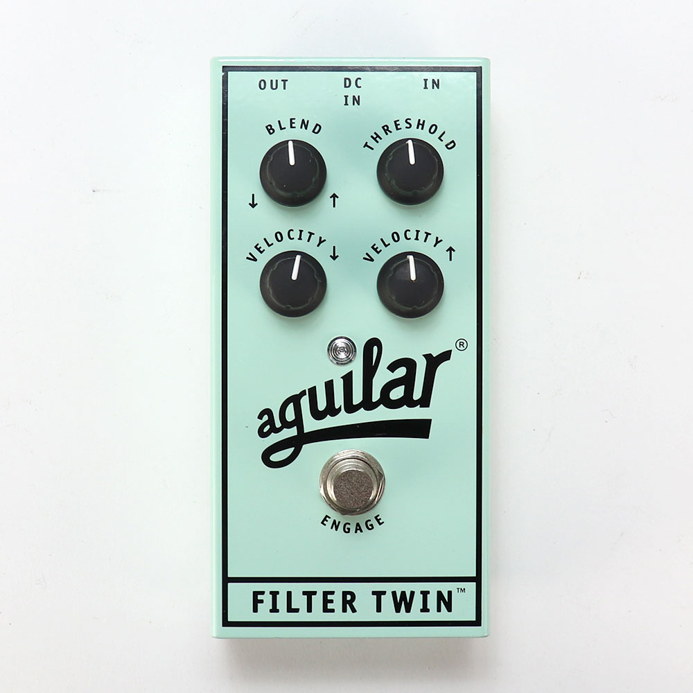 【中古】 エフェクター AGUILAR FILTER TWIN ベース用 エンベローブフィルター アギュラー フィルターツイン オートワウ 正面