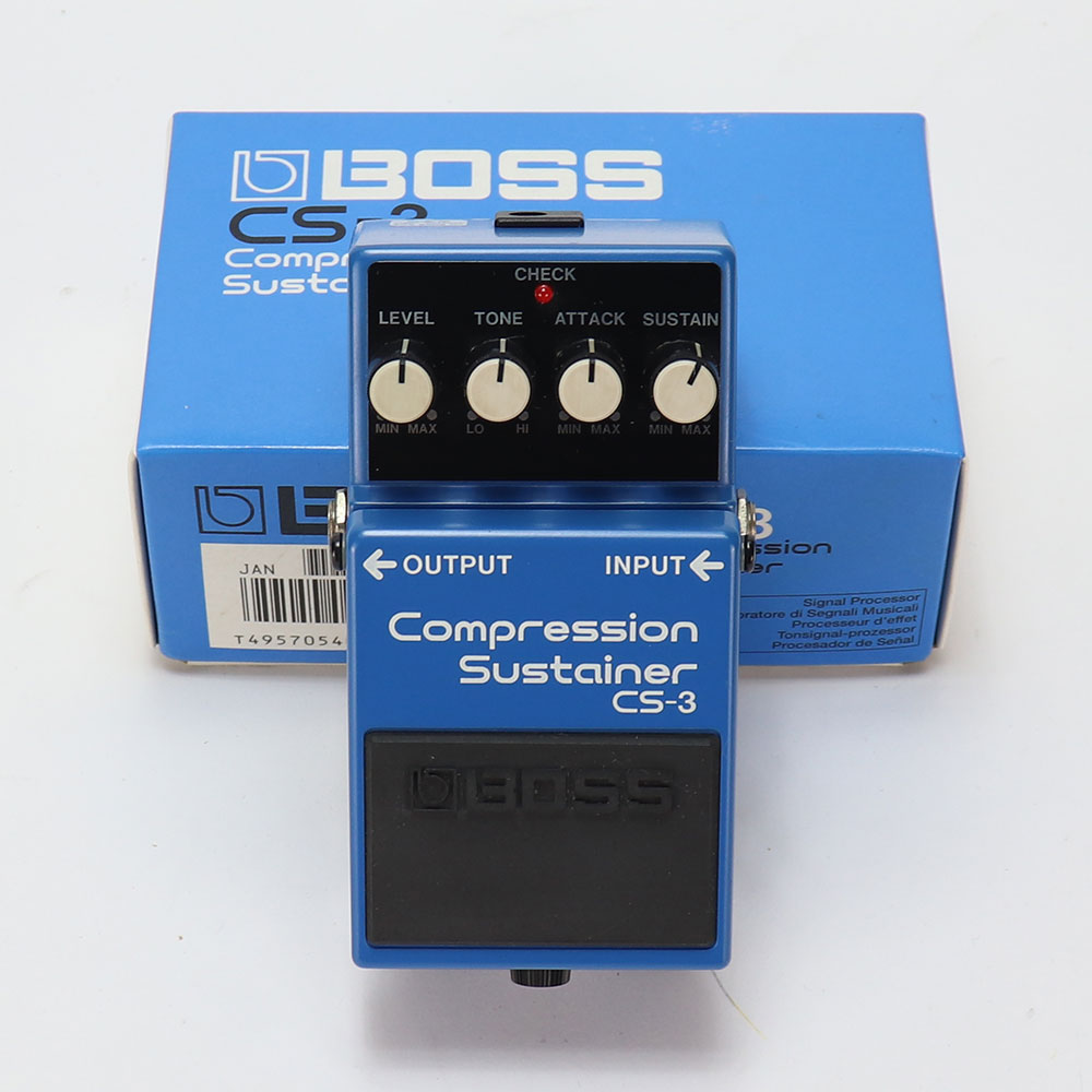 【中古】コンプレッサー エフェクター BOSS CS-3 Compression Sustainer ギターエフェクター