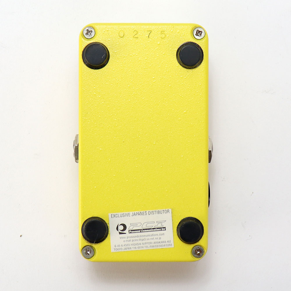 【中古】ブースター エフェクター Xotic AC Booster ギターエフェクター エキゾチック 裏面
