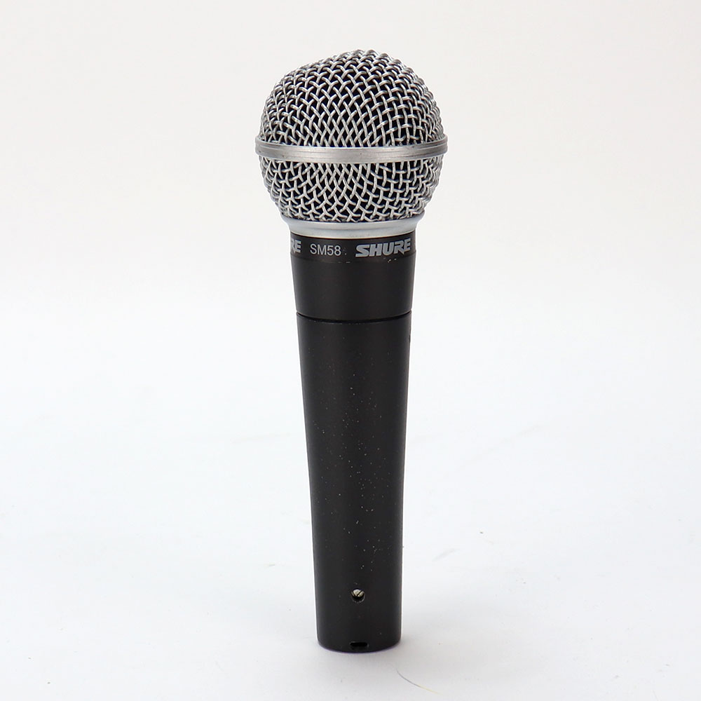 【中古】 マイク ダイナミックマイク ボーカル用 SHURE SM58 シュアー 58 ゴッパ シュア 背面