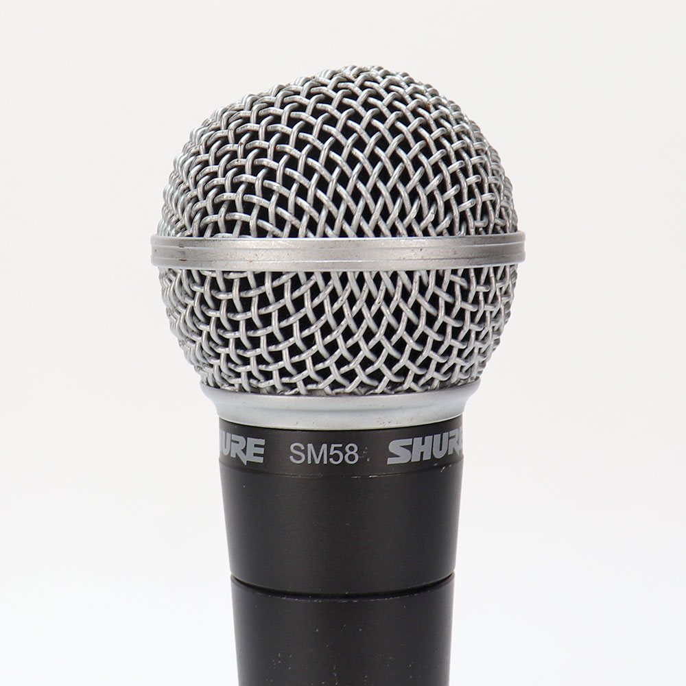 【中古】 マイク ダイナミックマイク ボーカル用 SHURE SM58 シュアー 58 ゴッパ シュア グリル