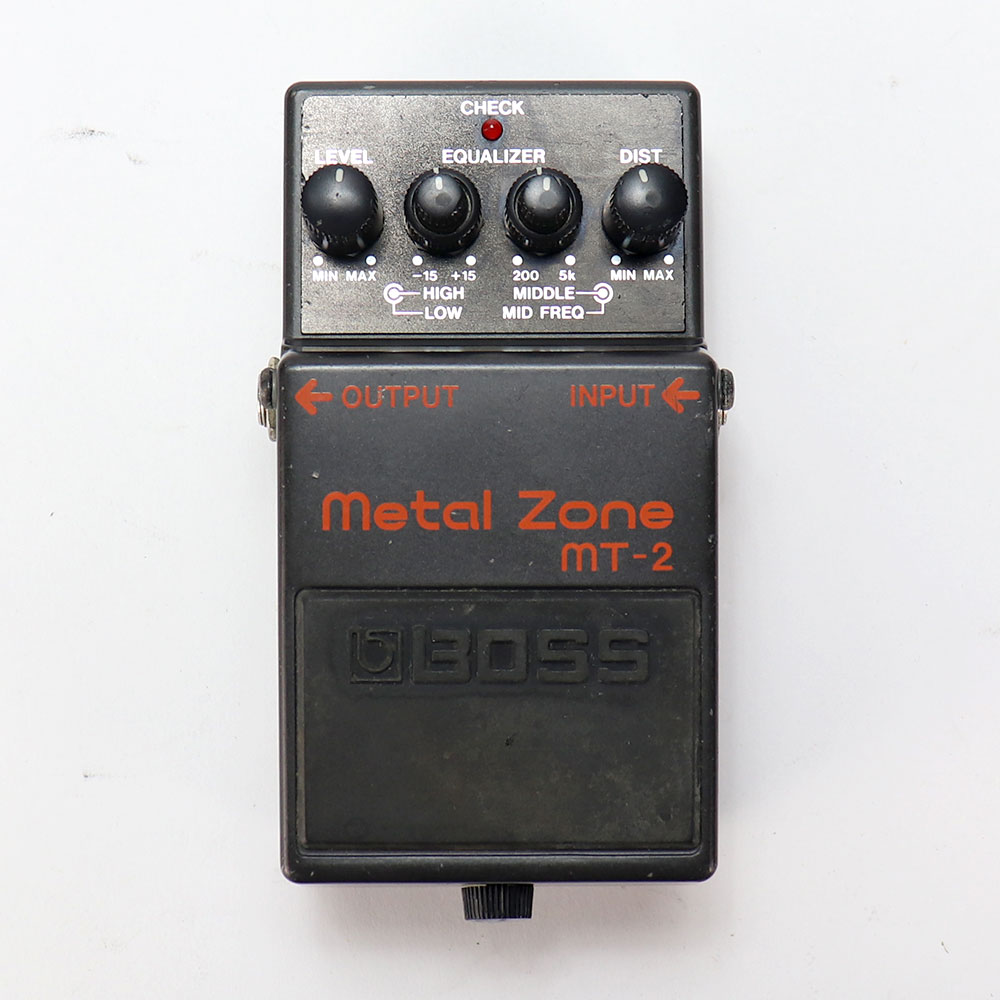 【中古】メタルゾーン エフェクター BOSS MT-2 Metal Zone ボス ギターエフェクター