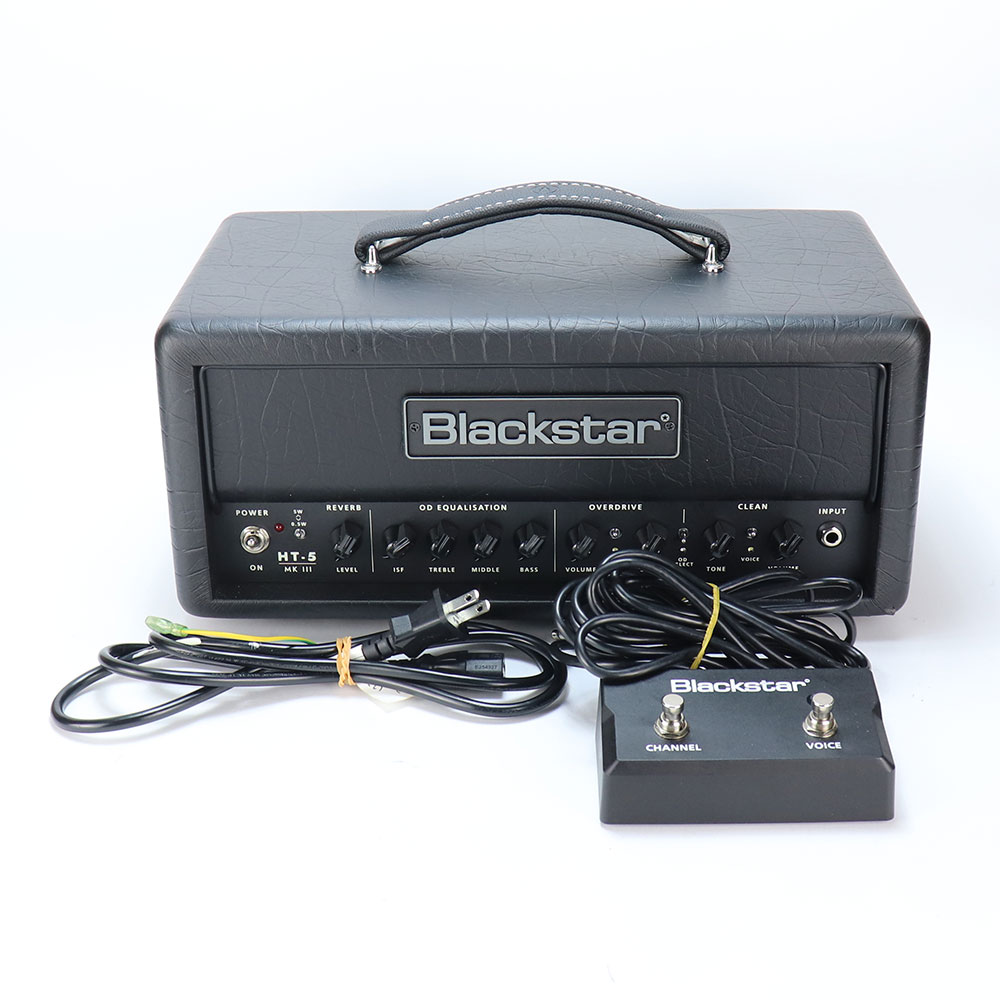 【中古】 ギターアンプ ヘッド 小型 真空管アンプ BLACKSTAR HT-5RH MK3 HEAD R 5W チューブアンプ 5ワット フルチューブ リバーブ搭載 ブラックスター