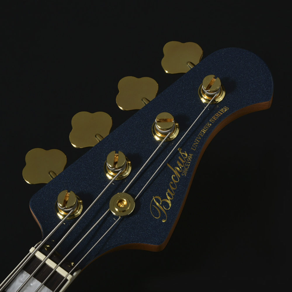 BACCHUS バッカス Universe Series BJB-1-RSM/R-LX DLPB エレキベース ヘッド部