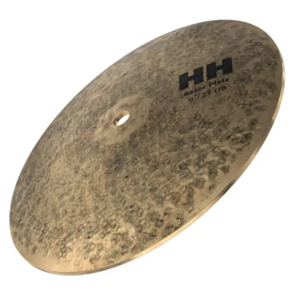 SABIAN セイビアン HH-9RAP HH Razor Plate 9インチ エフェクトシンバル 本体画像 斜め