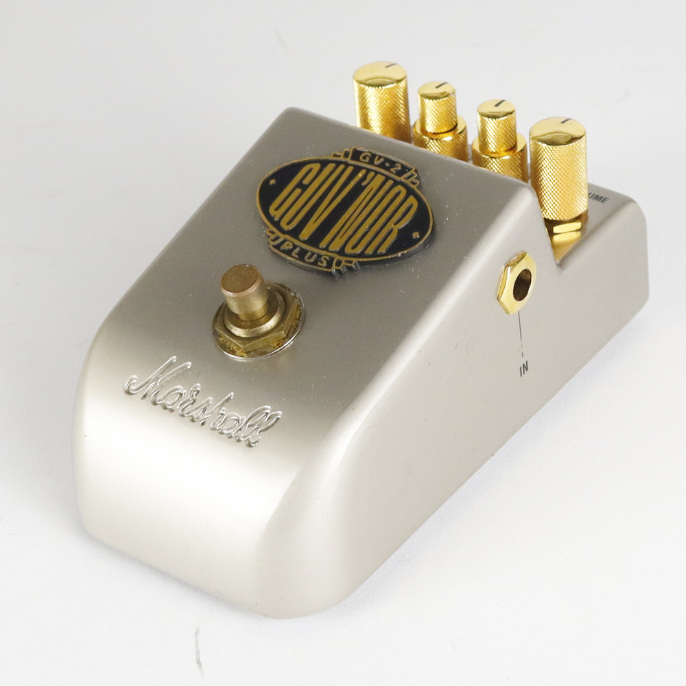 【中古】 オーバードライブ エフェクター MARSHALL Gv-2 Guv’Nor Plus ギターエフェクター 側面