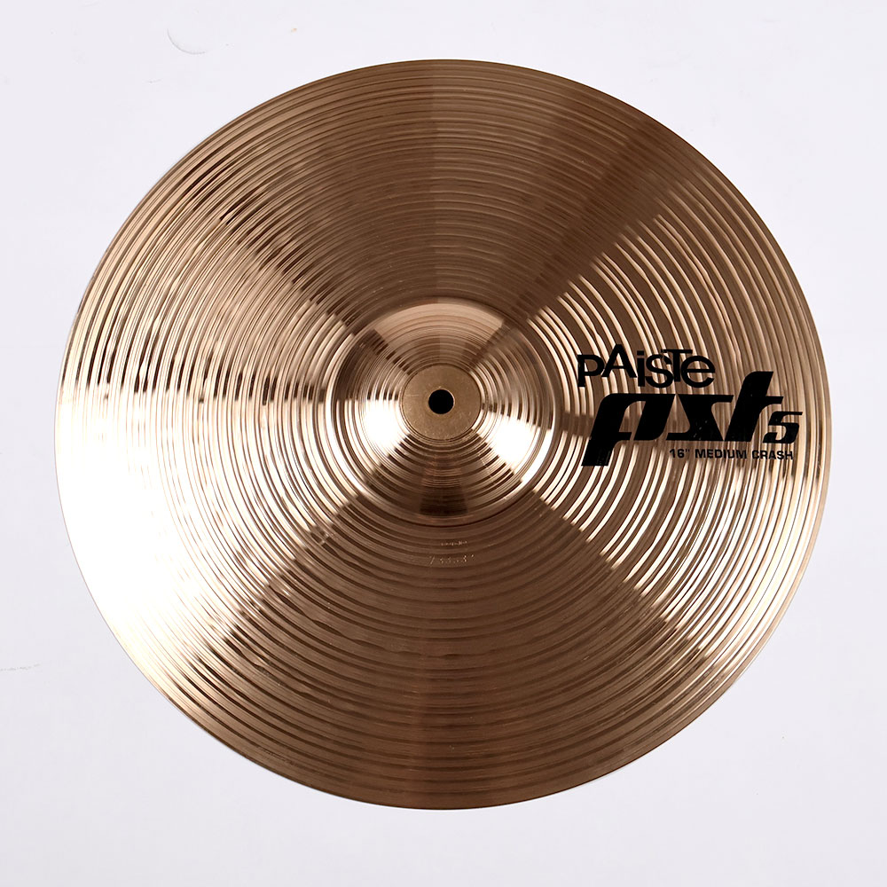 【中古】 クラッシュシンバル パイステ PAISTE PST5 Medium Crash 16インチ