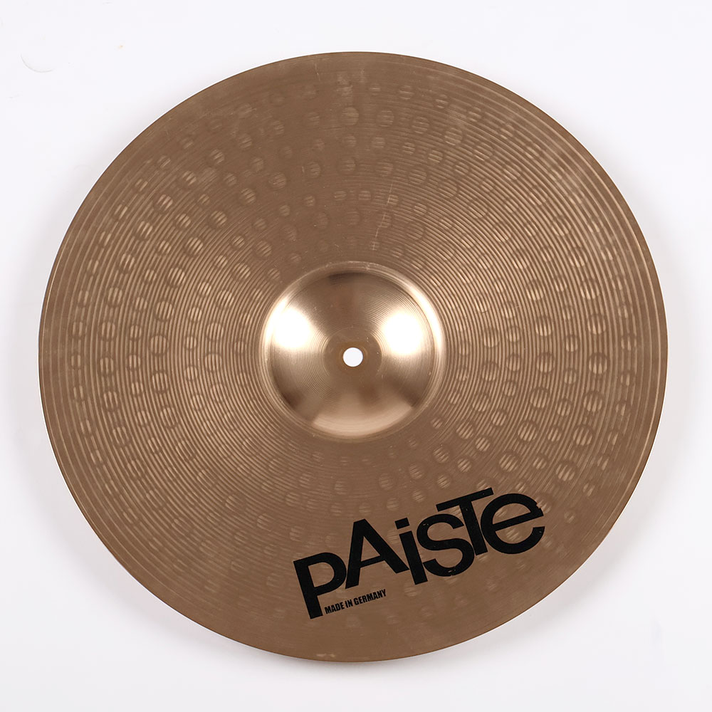 【中古】 クラッシュシンバル パイステ PAISTE PST5 Medium Crash 16インチ 裏面