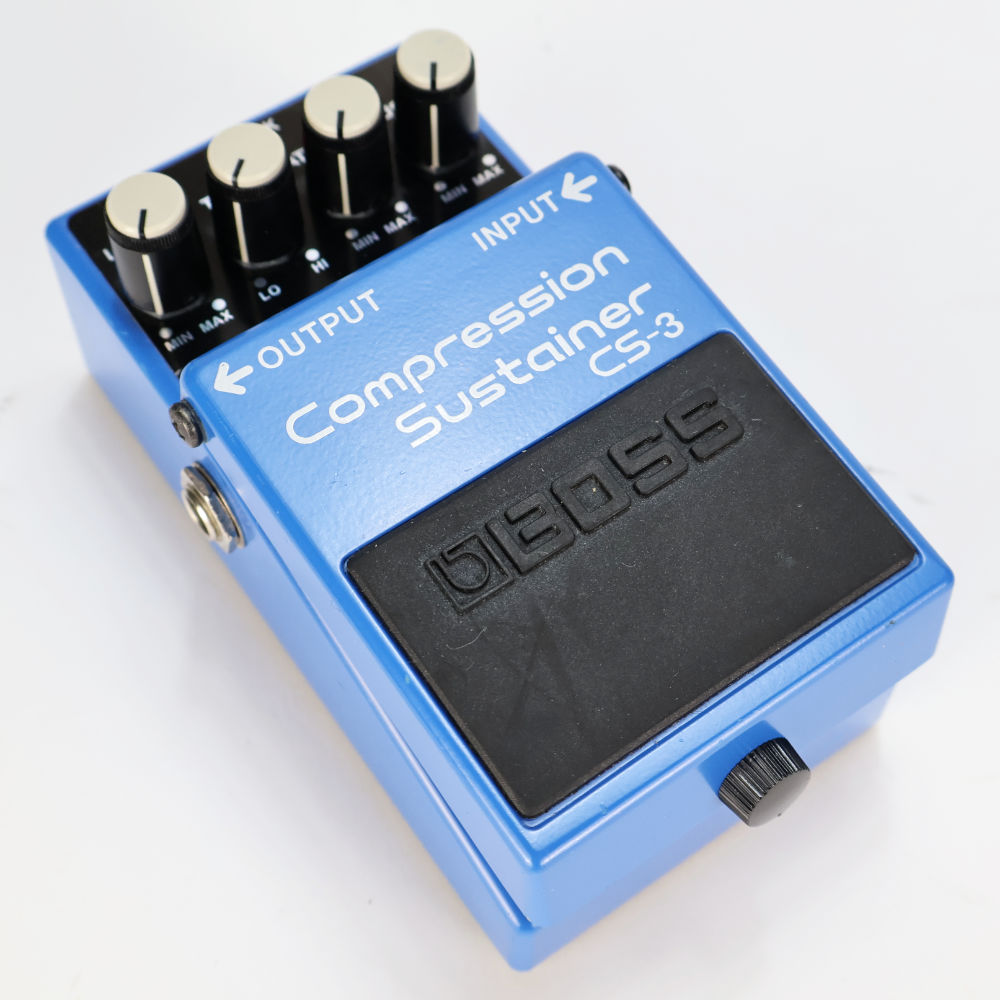 【中古】コンプレッサー エフェクター BOSS CS-3 Compression Sustainer ギターエフェクター 本体画像 斜め2