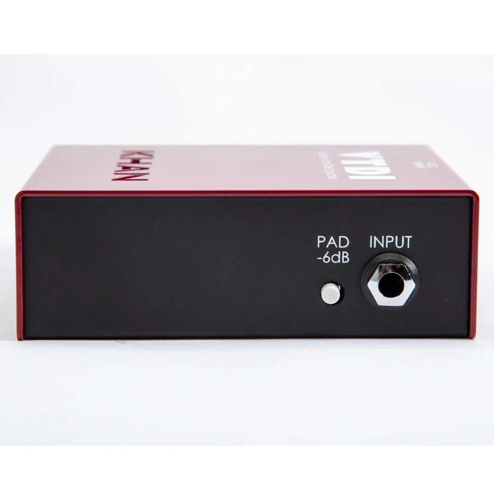 KHAN AUDIO カーンオーディオ 9VDI 真空管搭載 ベース 楽器用DI 本体画像