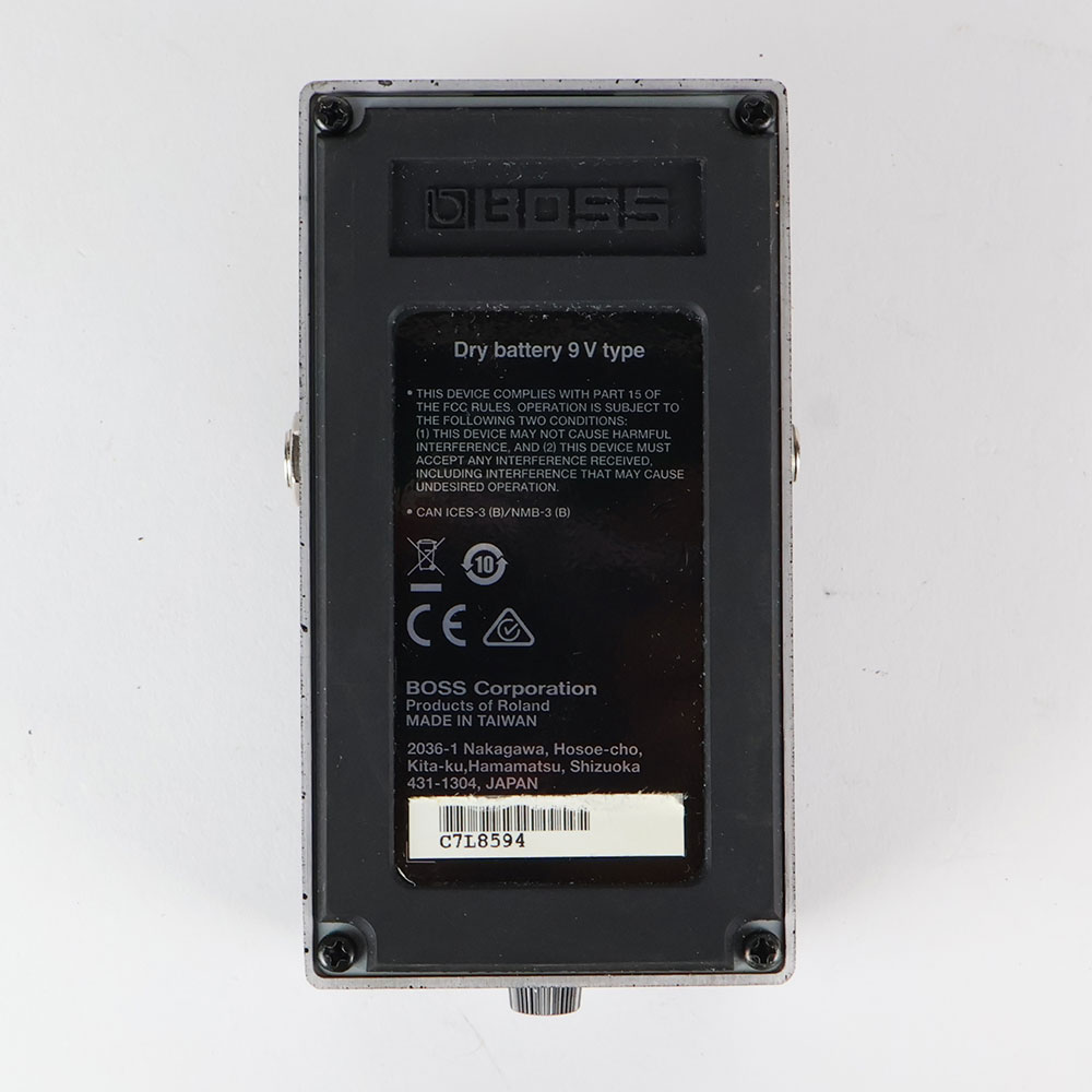 【中古】 ディストーション エフェクター BOSS ST-2 Power Stack ギターエフェクター 裏面
