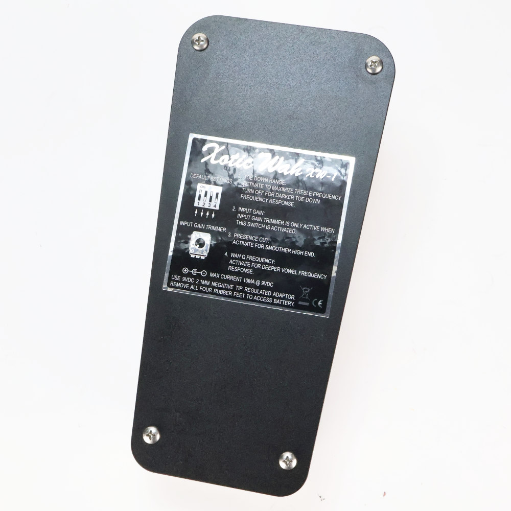 【中古】 ワウペダル Xotic XW-1 WAH 本体画像 裏
