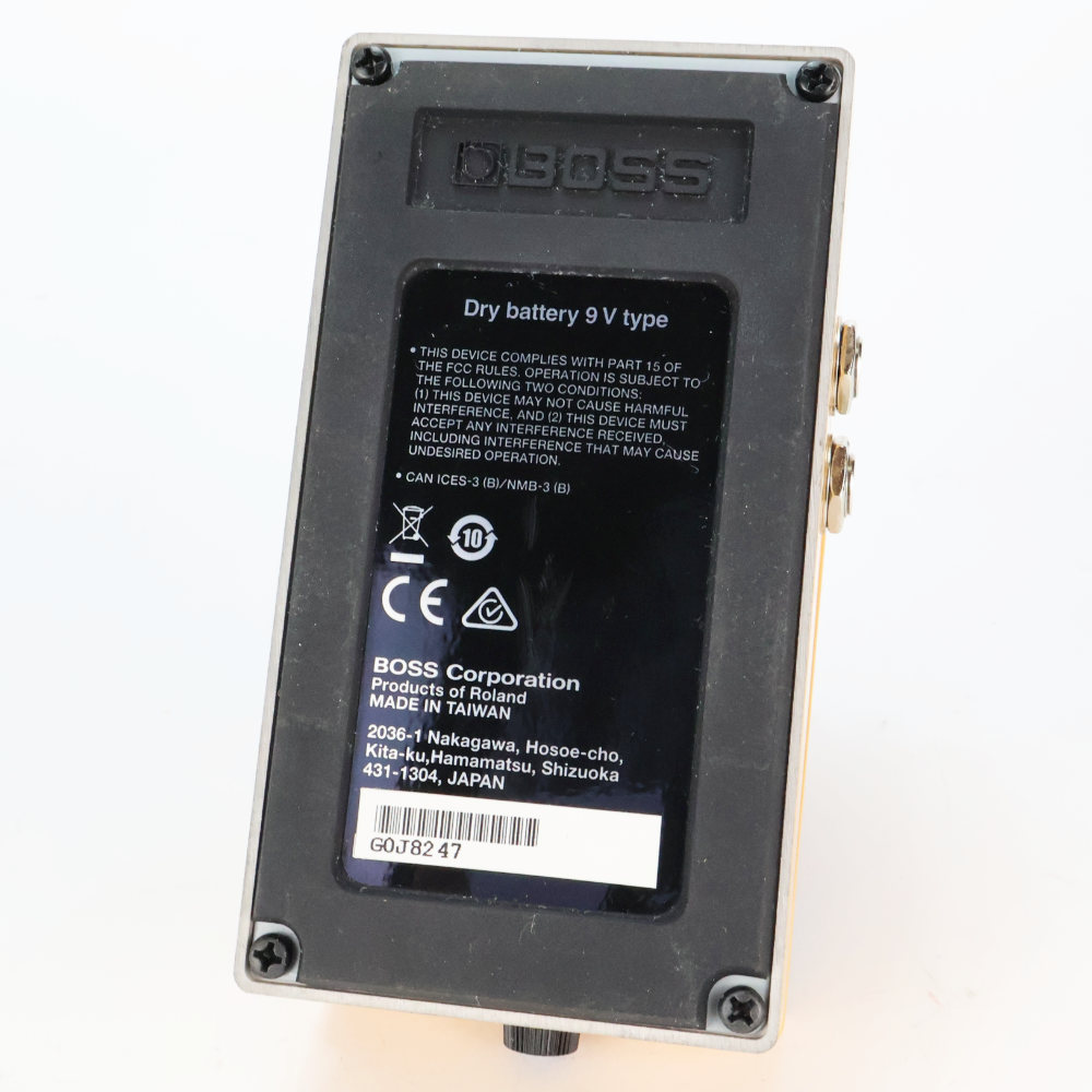 【中古】 アコースティックシミュレーター エフェクター BOSS AC-3 Acoustic Simulator ギターエフェクター 本体画像 裏