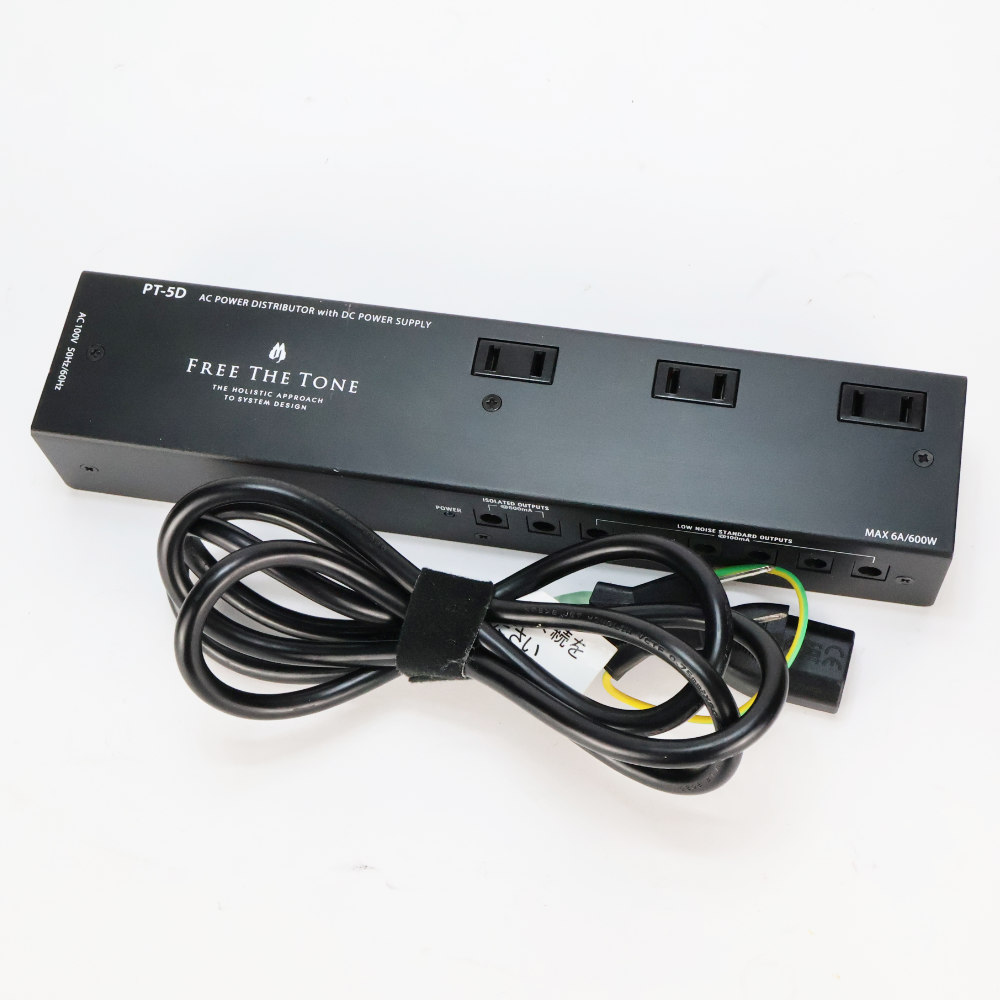 【中古】 Free The Tone PT-5D AC POWER DISTRIBUTOR with DC POWER SUPPLY パワーサプライ
