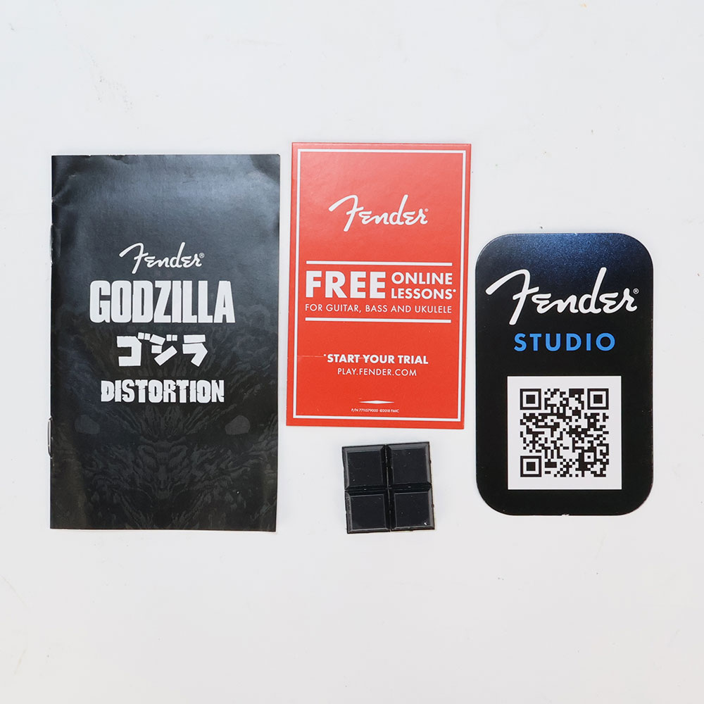 【中古】 Fender フェンダー Godzilla Distortion ディストーション ギターエフェクター ゴジラ 付属品