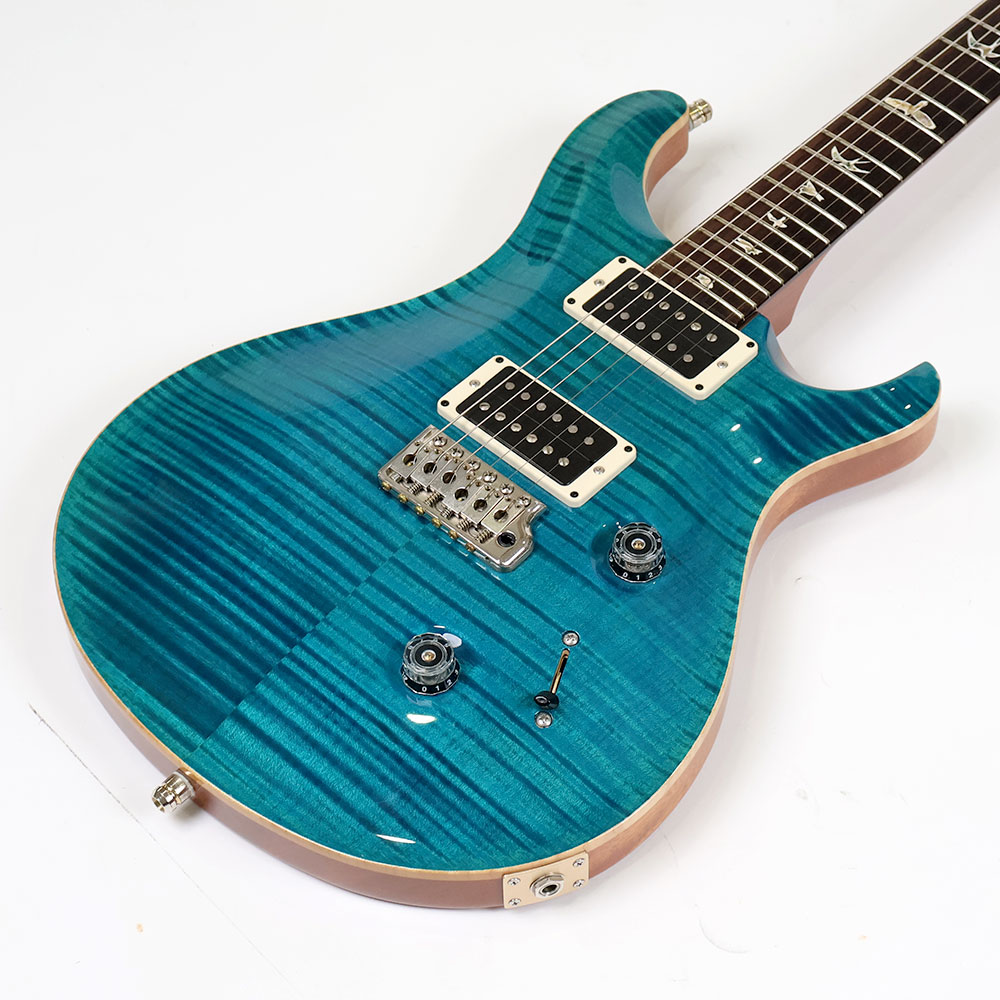 【中古】 エレキギター PRS WL Custom 24 10 Top Blue Matteo 2017年製 3.46kg Wood Library ウッドライブラリーの上質な木材からセレクトしたカスタム24 Paul Reed Smith ポールリードスミス ボディ