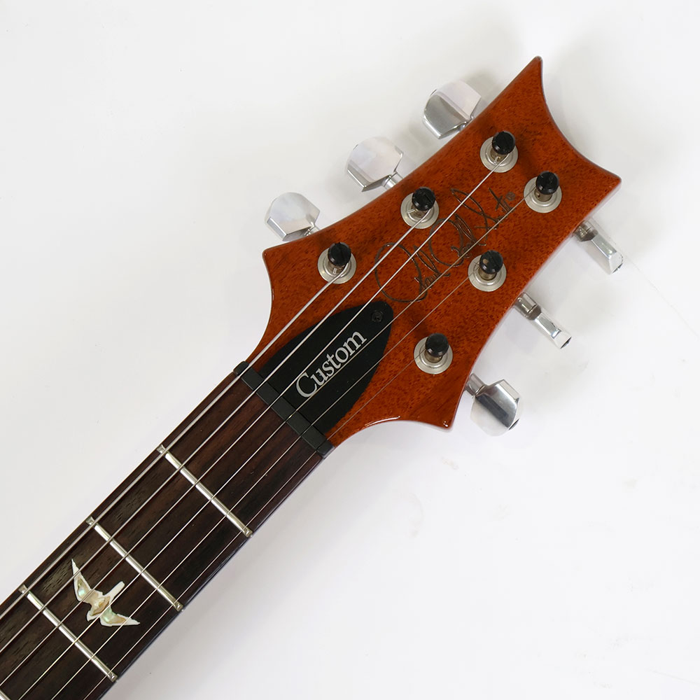 【中古】 エレキギター PRS WL Custom 24 10 Top Blue Matteo 2017年製 3.46kg Wood Library ウッドライブラリーの上質な木材からセレクトしたカスタム24 Paul Reed Smith ポールリードスミス ヘッド