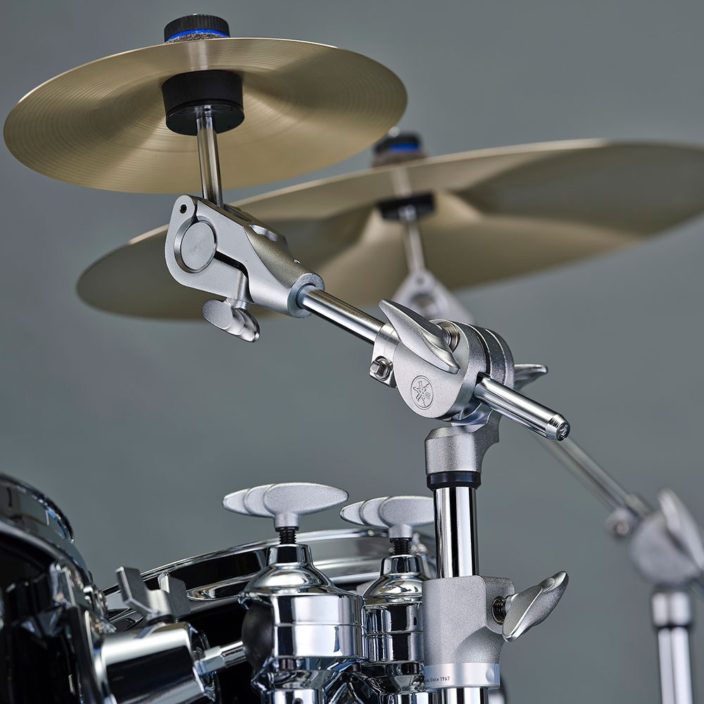 YAMAHA ヤマハ CH8S ブームシンバルホルダー ショート 使用イメージ画像