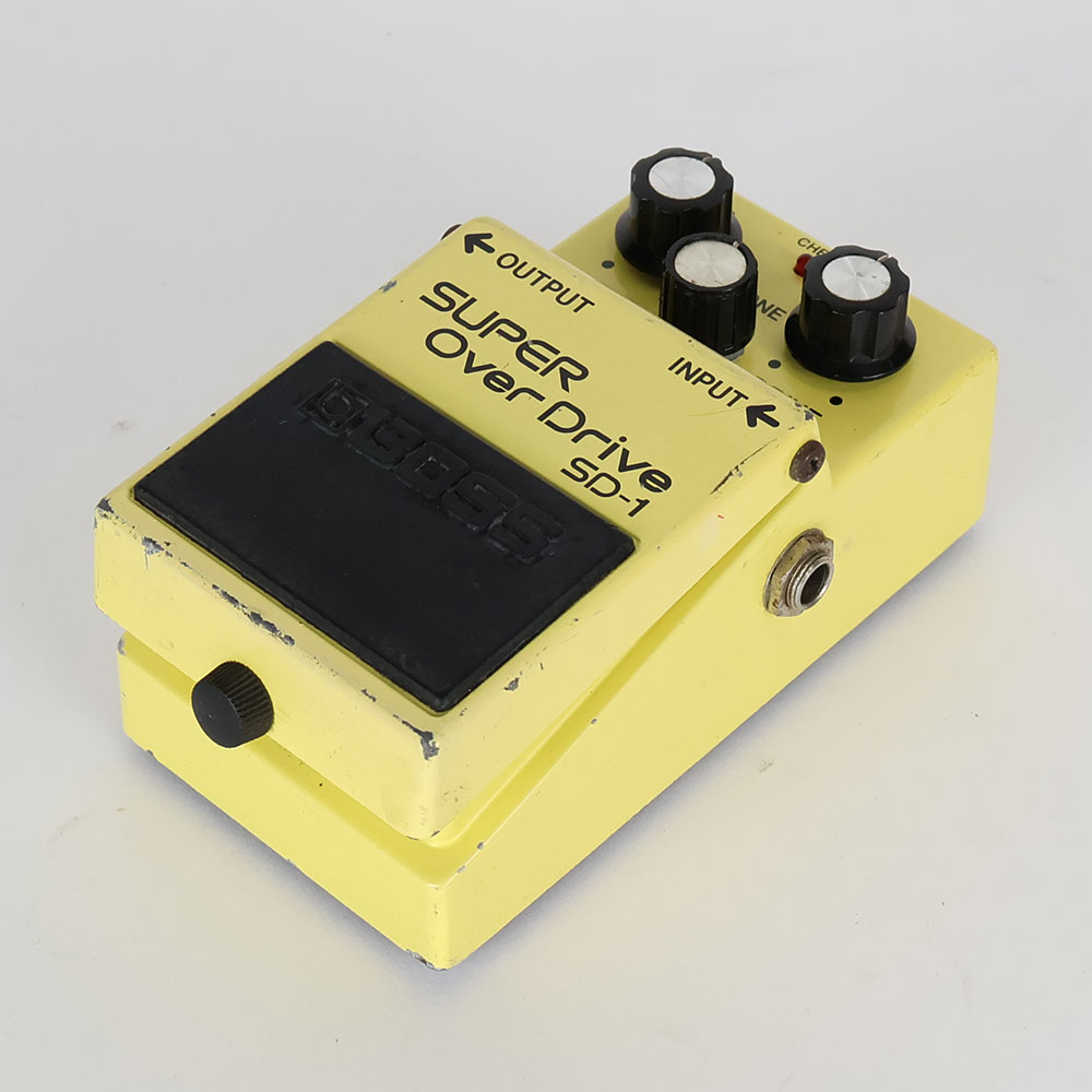 【中古】 スーパーオーバードライブ エフェクター BOSS SD-1 Super Over Drive Made in Japan ギターエフェクター 全体
