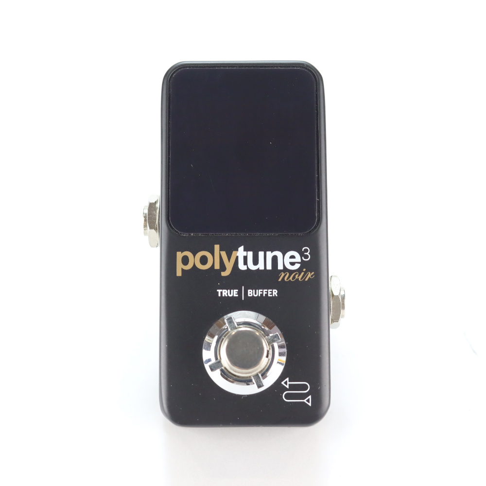 【中古】 tc electronic PolyTune 3 noir バッファー内蔵 ペダルチューナー