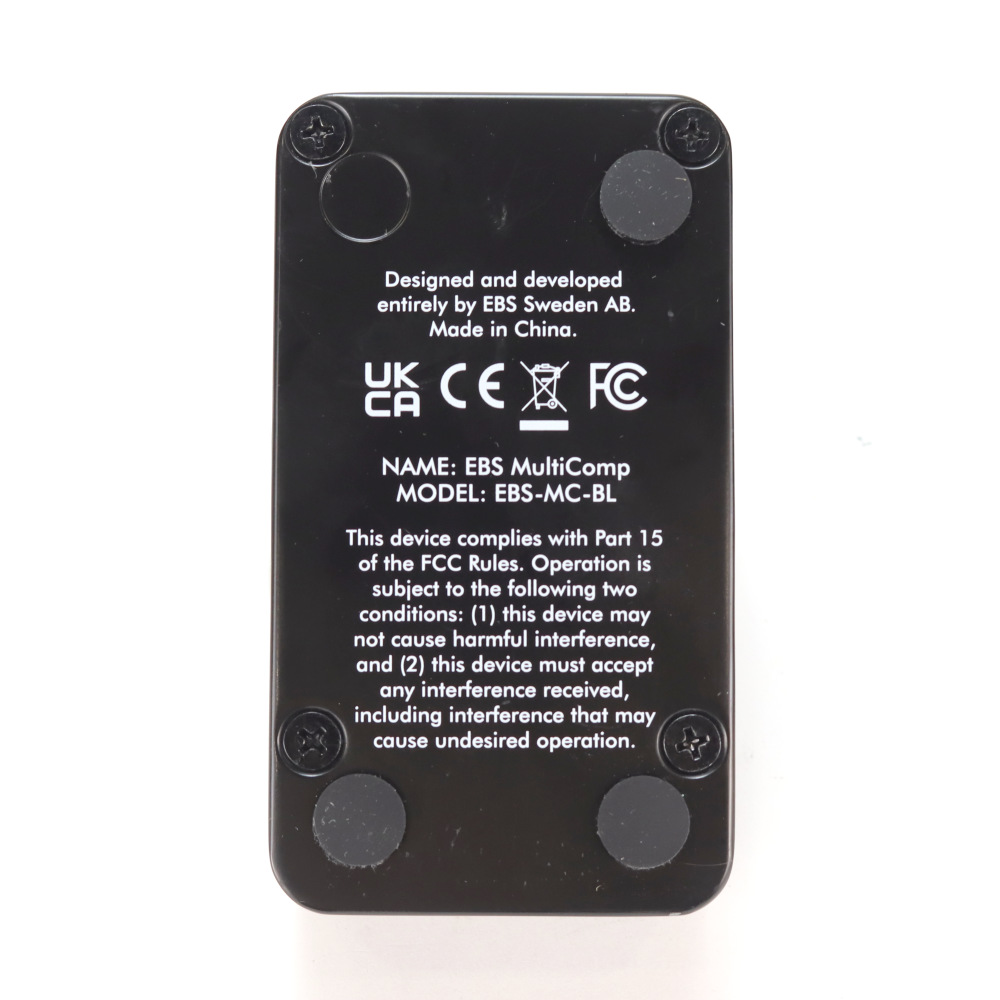 【中古】 ベース用エフェクター コンプレッサー EBS MULTICOMP BLUE LABEL マルチコンプ ブルーラベル 詳細画像