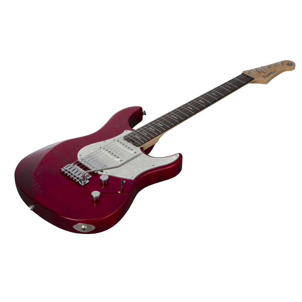 YAMAHA ヤマハ PACS+12 FRD Pacifica Standard Plus パシフィカスタンダードプラス エレキギター アングル