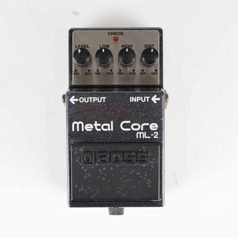 【中古】メタルコア エフェクター BOSS ML-2 Metal Core ハイゲイン ディストーション エフェクター