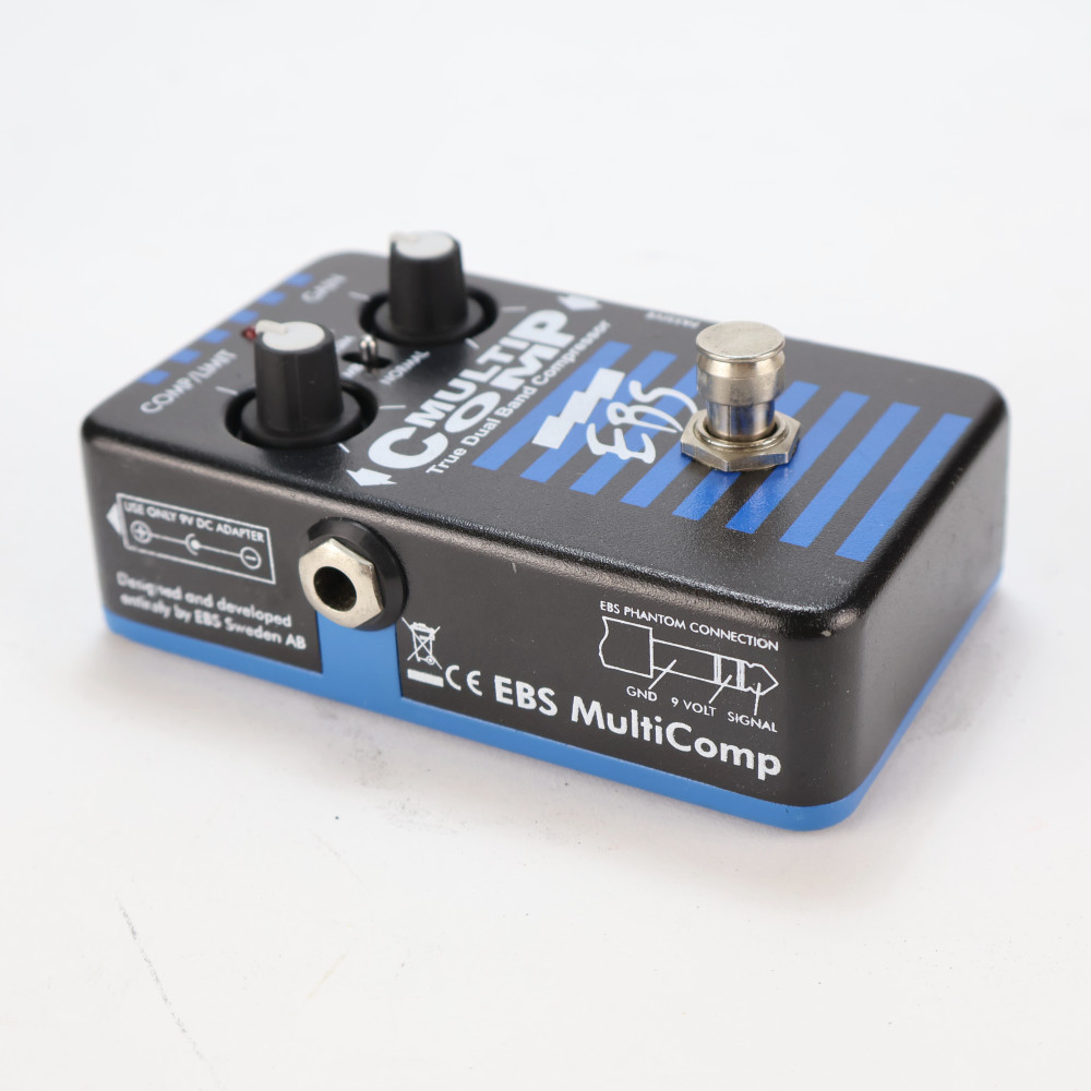 【中古】コンプレッサー エフェクター EBS MultiComp BLACK LABEL ベースエフェクター 詳細画像