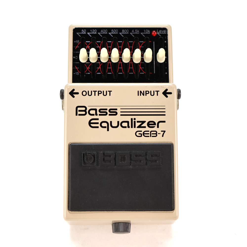 【中古】イコライザー エフェクター BOSS GEB-7 Bass Equalizer ベースエフェクター