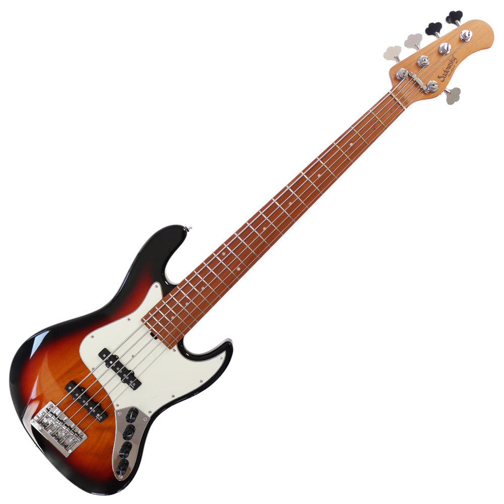 【訳あり】 Sadowsky サドウスキー MetroExpress MX21 VJ5 Maple Fingerboard Tobacco Sunburst Transparent 5弦エレキベース アウトレット