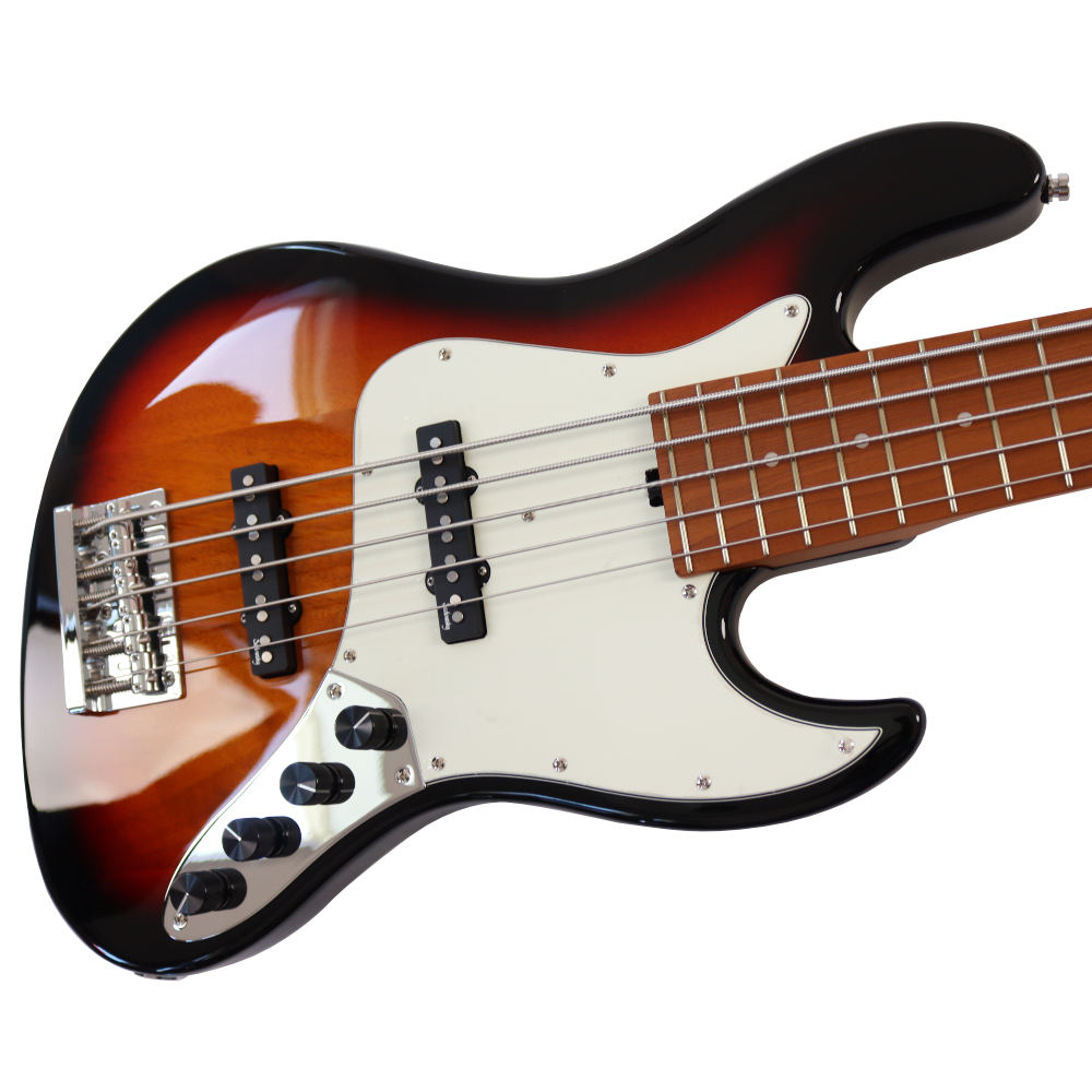 【訳あり】 Sadowsky サドウスキー MetroExpress MX21 VJ5 Maple Fingerboard Tobacco Sunburst Transparent 5弦エレキベース アウトレット ボディ