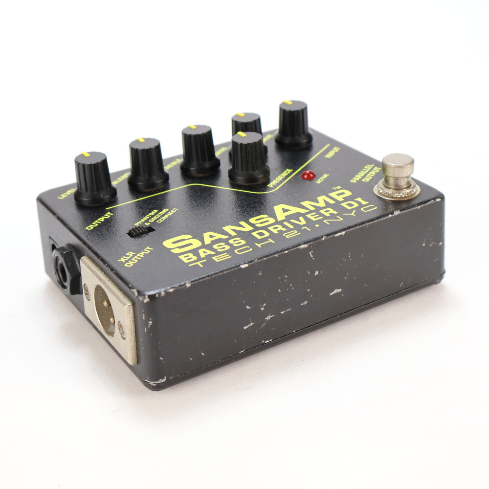 【中古】サンズアンプ ベースドライバーDI TECH21 SansAmp BASS DRIVER DI 旧仕様 前期型 ベース用DI プリアンプ ダイレクトボックス 詳細画像
