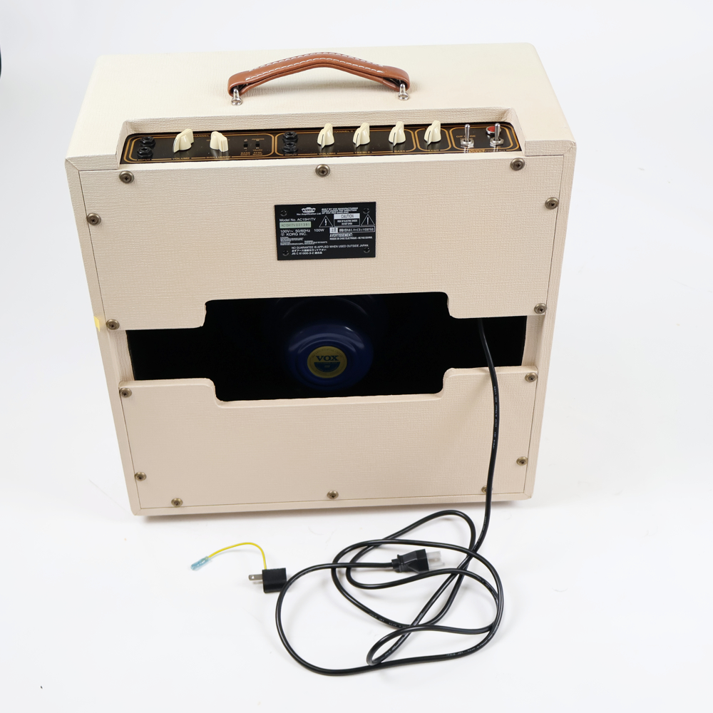 【中古】 ギターアンプ VOX AC15H1TV Hand-Wired Heritage Collection 15ワット 真空管アンプ ハンドワイヤード回路 背面
