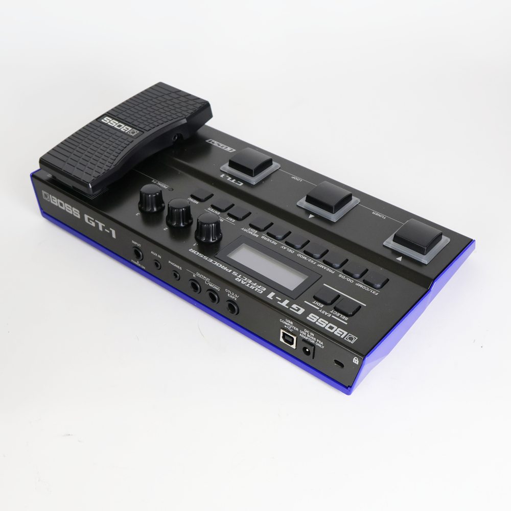 【中古】ボス マルチエフェクター BOSS GT-1 Guitar Effect Processor アングル