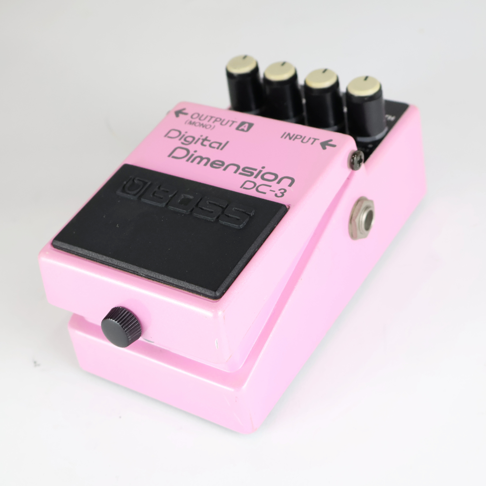 【中古】 ディメンション コーラス エフェクター BOSS DC-3 Digital Dimension ギターエフェクター 側面