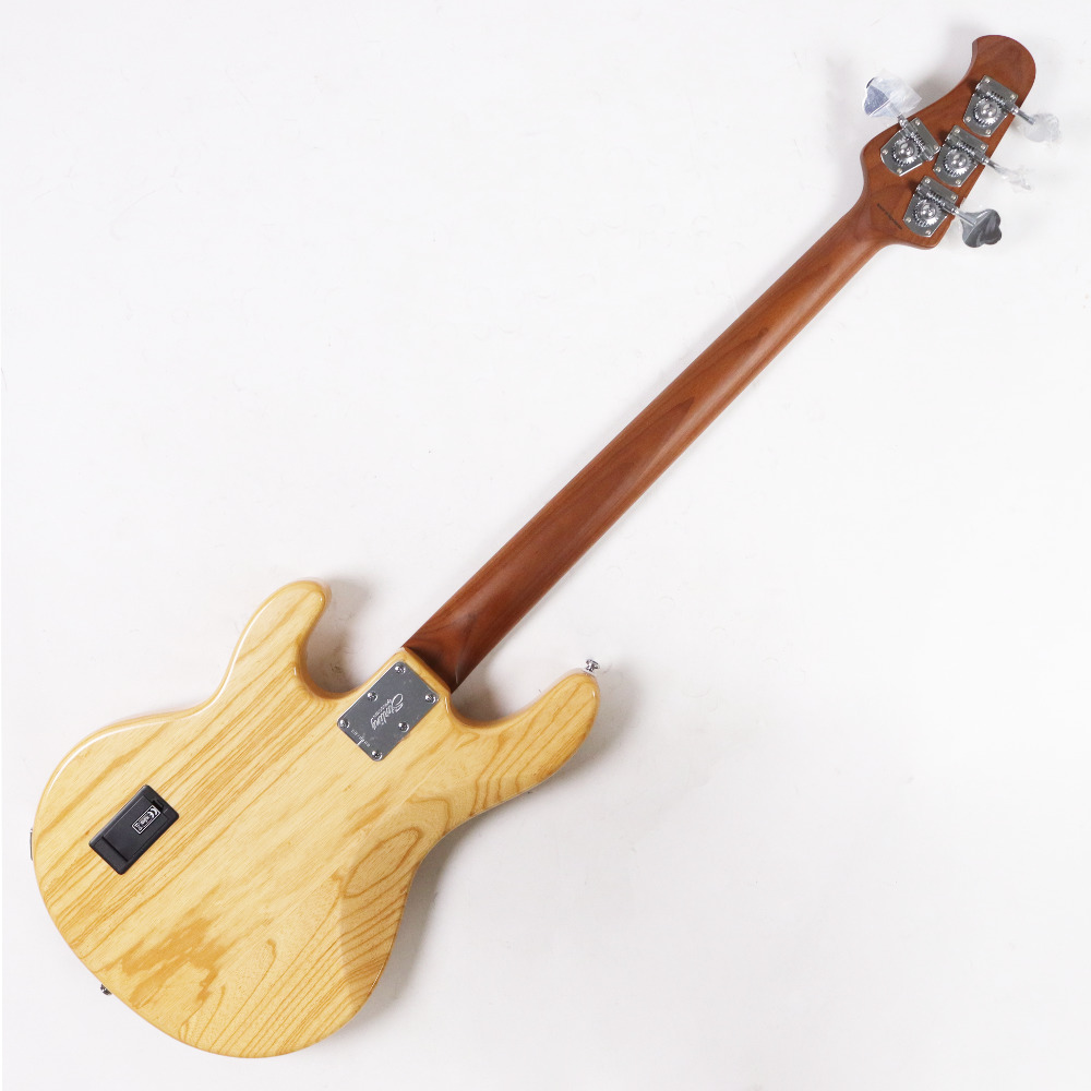 【訳あり】Sterling by MUSICMAN StingRay RAY34-ASH-M2 LTD アッシュ材ボディー ナチュラルカラー メイプル指板 日本限定モデル アウトレット ボディバック