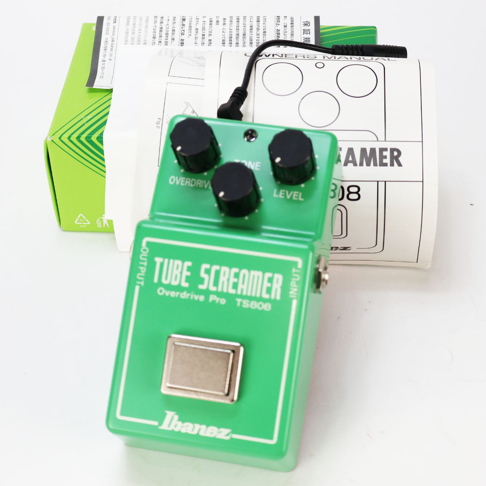 【中古】 エフェクター Ibanez TS-808 OverDrive Pro Tube Screamer チューブスクリーマー TS808