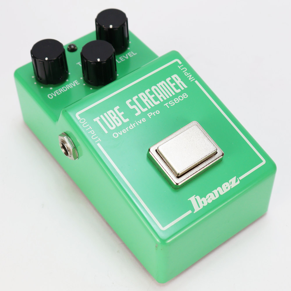 【中古】 エフェクター Ibanez TS-808 OverDrive Pro Tube Screamer チューブスクリーマー TS808 本体画像 斜め 2