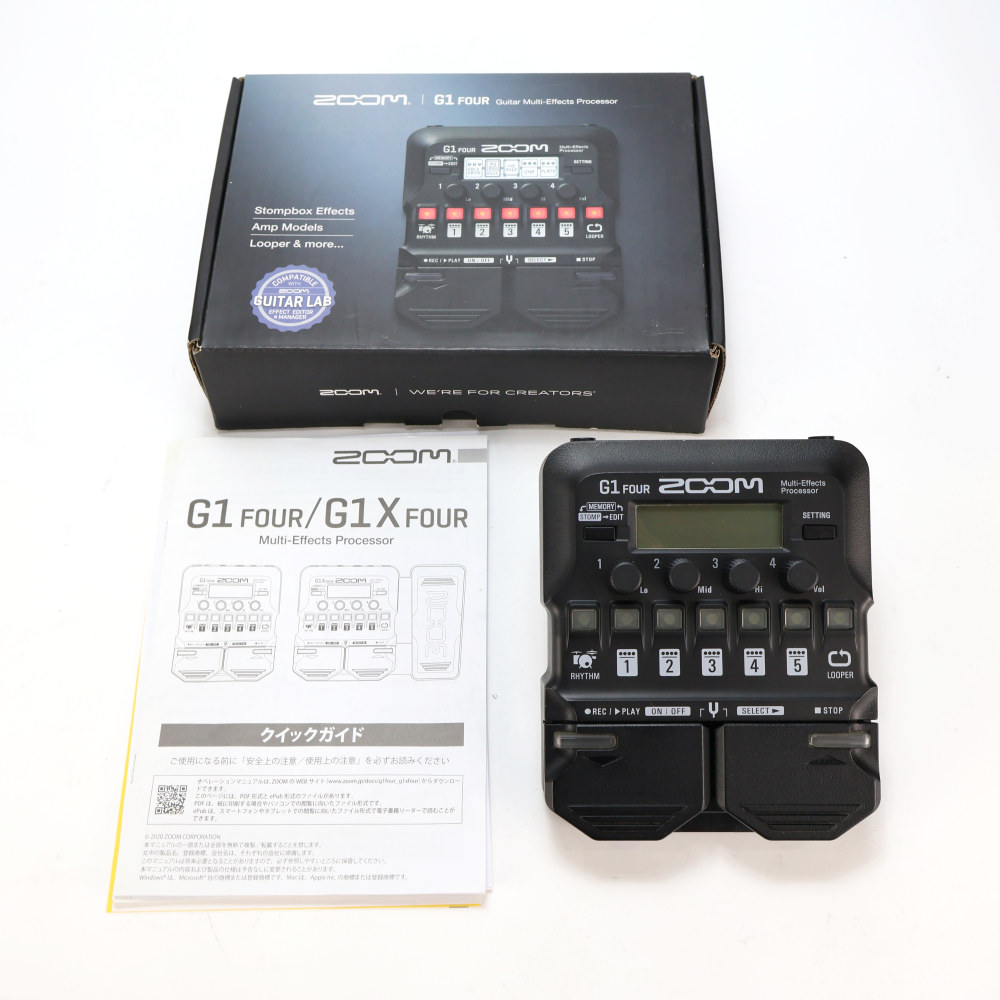 【中古】 ズーム ZOOM G1 FOUR ギターマルチエフェクター